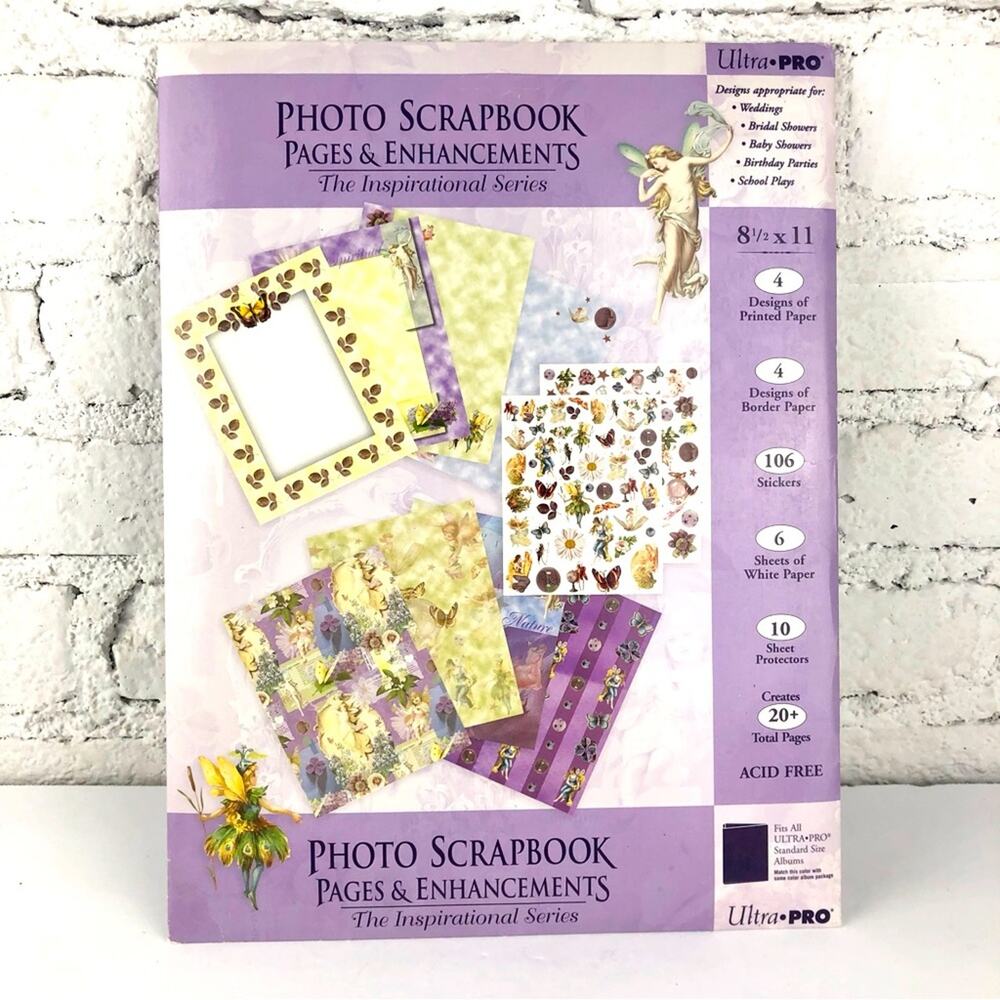 Vintage 90’s Ultra Pro Photo Scrapbook Kit